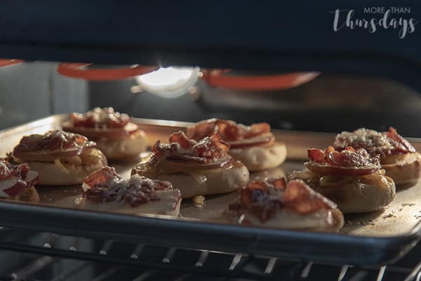 Gruyere Open Face with Bacon Apple Gruyere Open Face with Bacon Apple