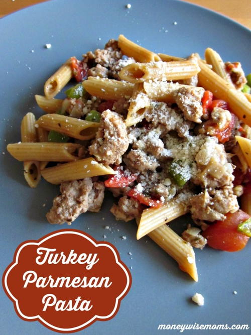One Pot Turkey Parmesan Pasta One Pot Turkey Parmesan Pasta