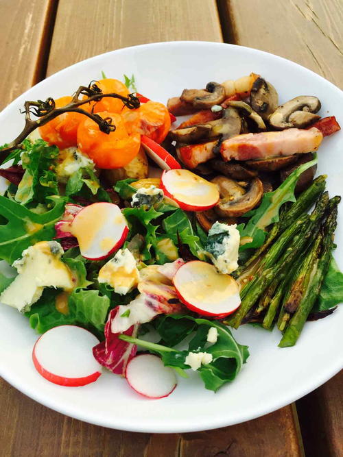 Potato and Roast Asparagus Salad Potato and Roast Asparagus Salad