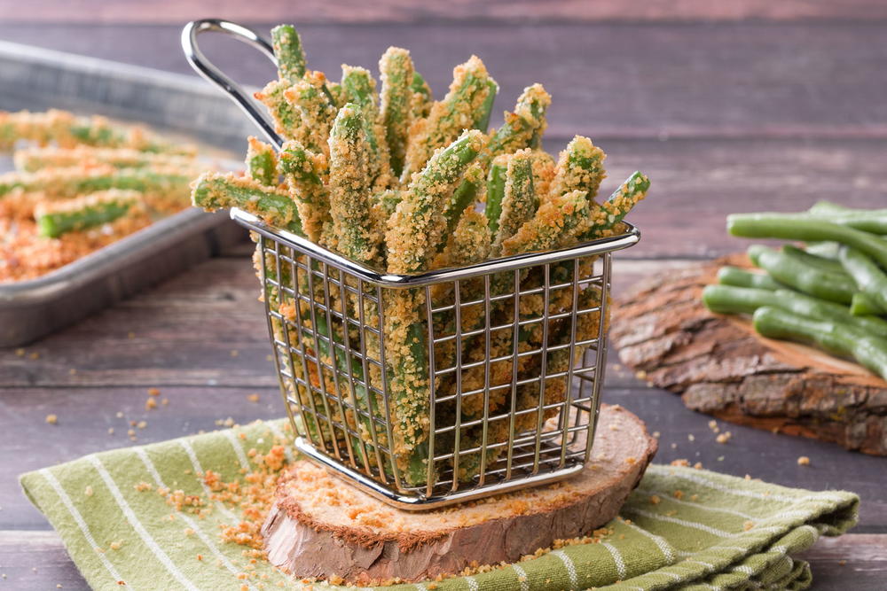 Baked Green Bean Fries Everydaydiabeticrecipes Com