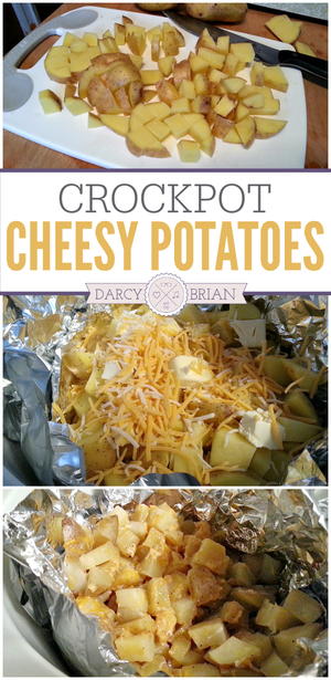 Slow Cooker Cheesy Potatoes Recipe Slow Cooker Cheesy Potatoes Recipe