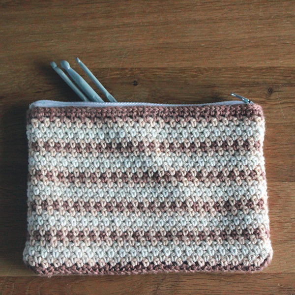 Crochet Zipper Pouch Crochet Zipper Pouch