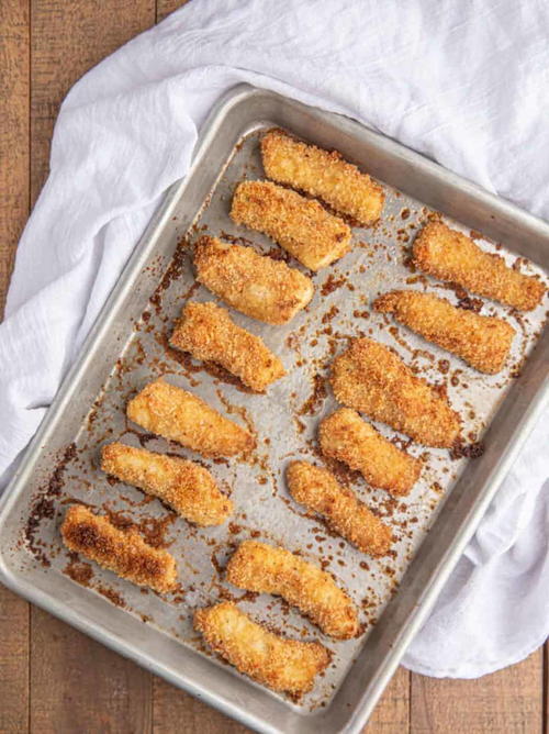 Crispy Baked Fish Sticks Crispy Baked Fish Sticks