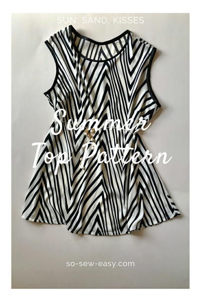 Summer Top Pattern Summer Top Pattern