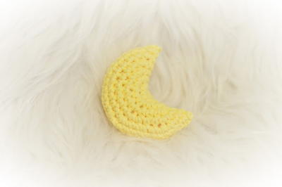 Cute Crescent Moon Crochet Pattern