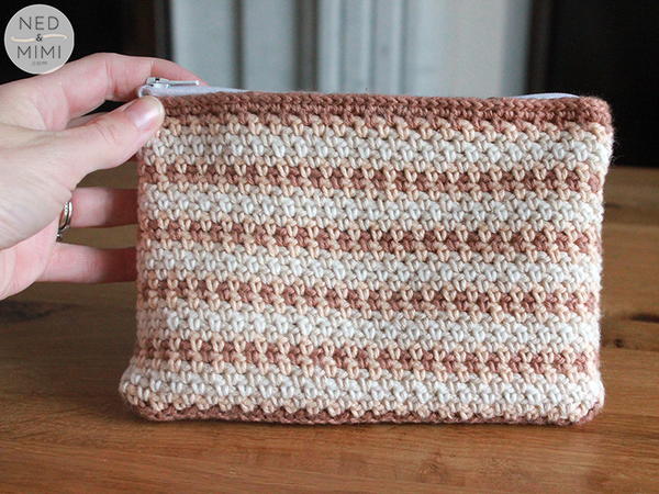 Crochet Zipper Pouch Crochet Zipper Pouch