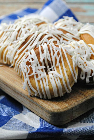 Tropical Pineapple Donuts