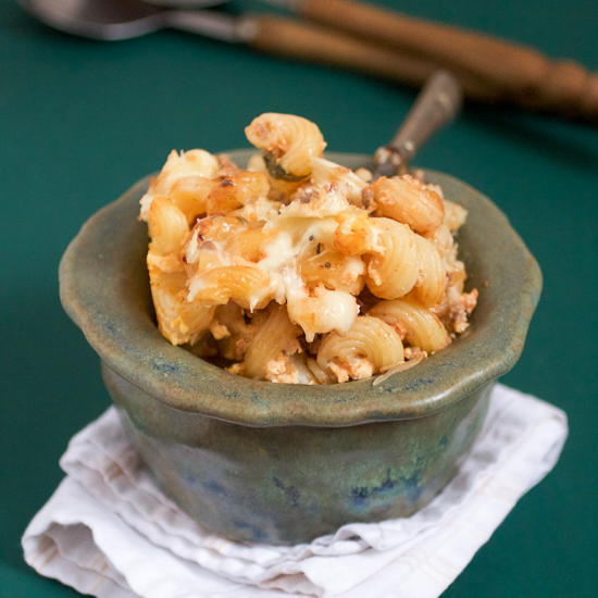 Meat Cheese Pasta Casserole Meat & Cheese Pasta Casserole