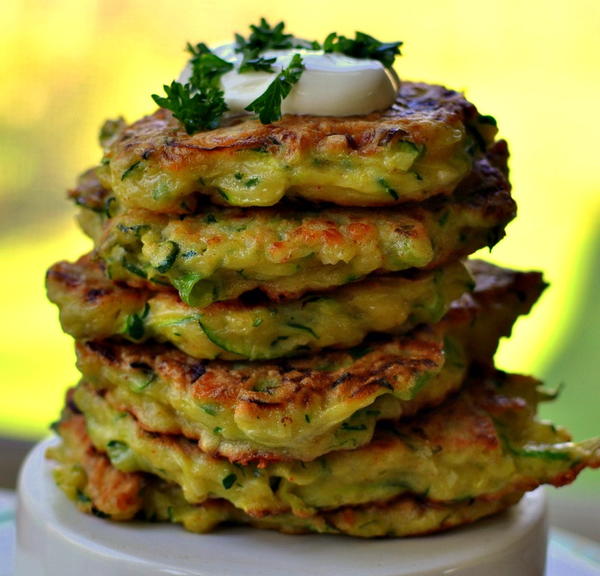 Crispy Cheesy Zucchini Fritters Crispy Cheesy Zucchini Fritters