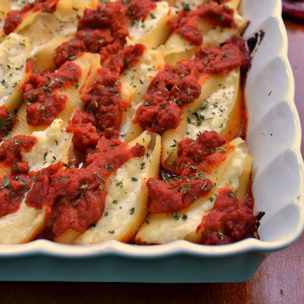 Ricotta Stuffed Shells Ricotta Stuffed Shells