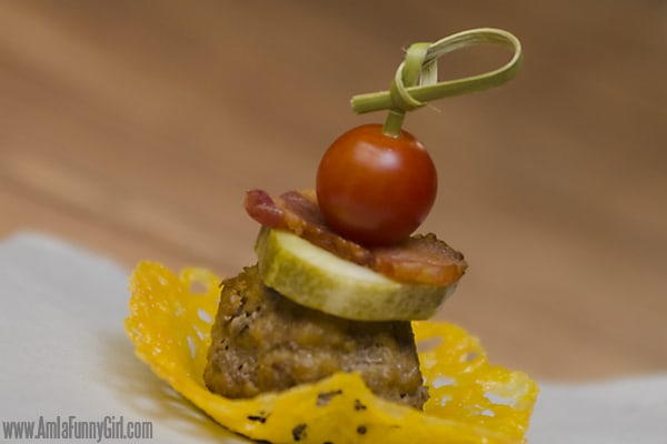 Bacon Cheeseburger Meatball Appetizer