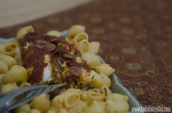 Pepperoni Stuffed Pesto Chicken Pepperoni Stuffed Pesto Chicken