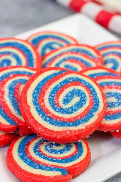 Red White and Blue Cookies Red White and Blue Cookies