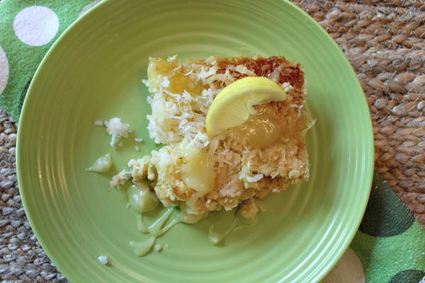 Tropical Lemon Dump Cake Tropical Lemon Dump Cake
