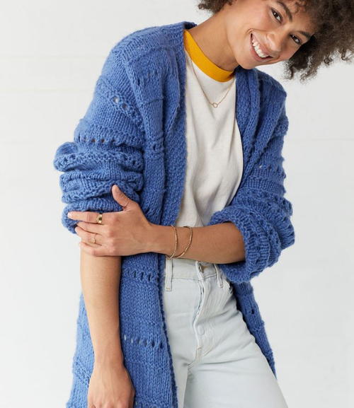 Cornflower Knit Cardigan Pattern Cornflower Knit Cardigan Pattern