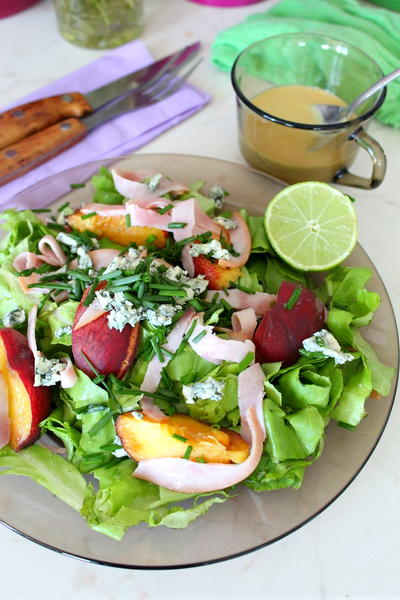 Peach Salad Peach Salad