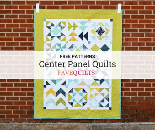 Center Panel Quilt Patterns