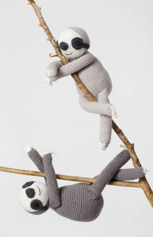 Tree Sloth Crochet Pattern