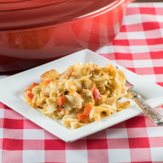 Cheesy Ham Noodle Casserole Cheesy Ham Noodle Casserole