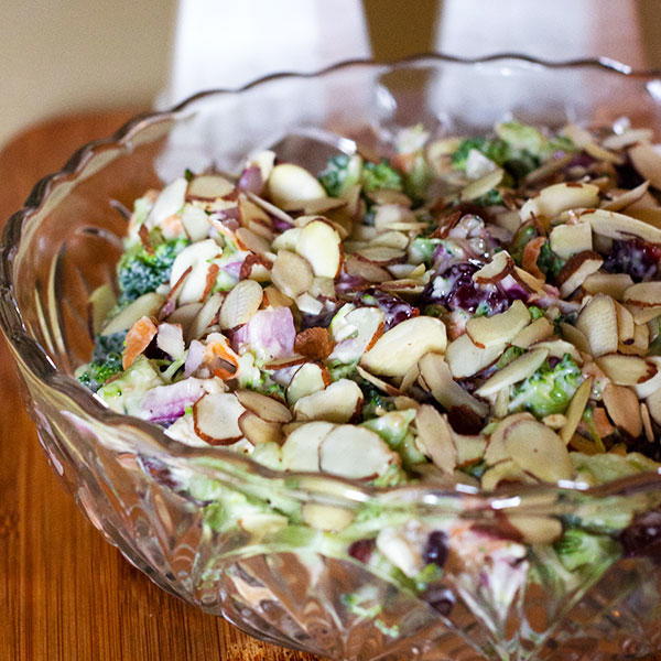 Easy Broccoli Slaw Salad Easy Broccoli Slaw Salad
