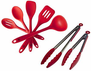 Starpack 7-PC Silicone Kitchen Utensil and Tong Set Giveaway