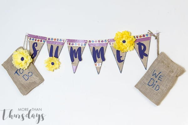 Summer Bucket List Garland Summer Bucket List Garland