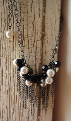 Chaos in Pearls Necklace