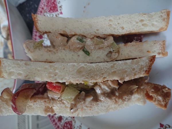 Allergy Friendly Chicken Waldorf Sandwich Allergy Friendly Chicken Waldorf Sandwich