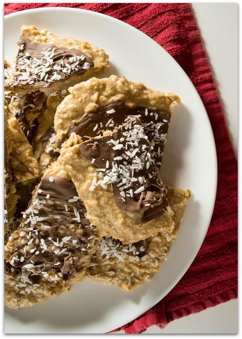 No-Bake Oatmeal Peanut Butter Bars No-Bake Oatmeal Peanut Butter Bars