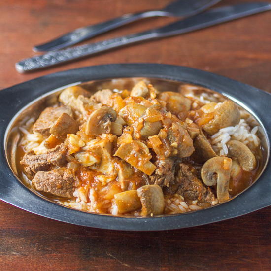 Mushroom Goulash Mushroom Goulash