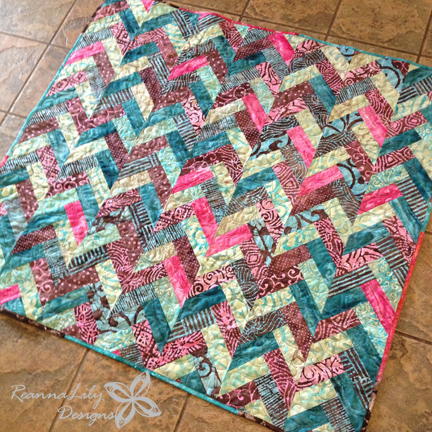 The Batik Braid Quilt The Batik Braid Quilt