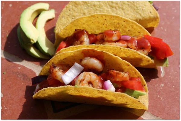 Easy Grilled Shrimp Tacos