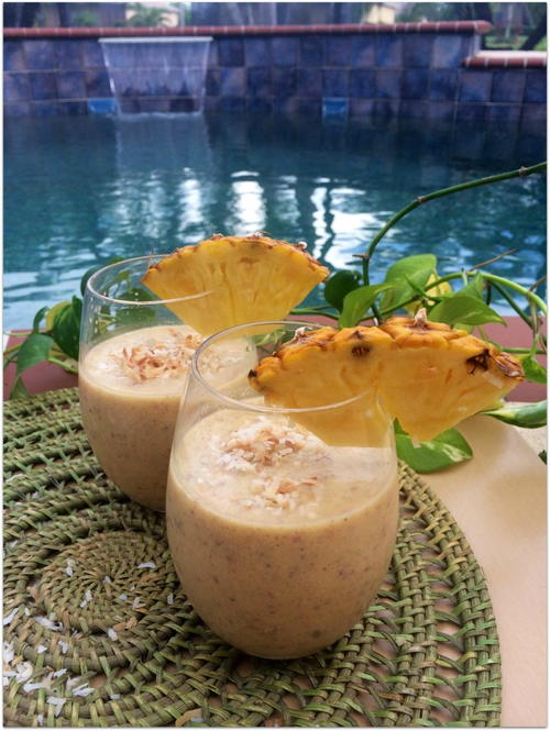 Pineapple Peach Pie Smoothie Recipe Pineapple Peach Pie Smoothie Recipe