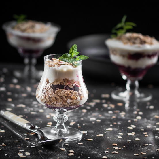 Berry Toasted Oat and Honey Yogurt Parfait Recipe Berry, Toasted Oat and Honey Yogurt Parfait Recipe