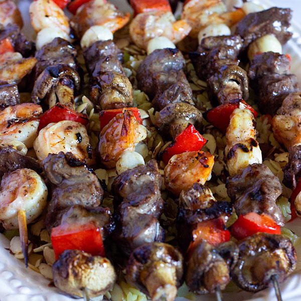 Surf and Turf Shish Kabob Recipe Surf and Turf Shish Kabob Recipe