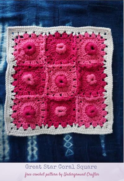 Great Star Coral Square