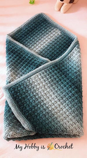 Fabians Ombr Baby Blanket Fabian's Ombré Baby Blanket