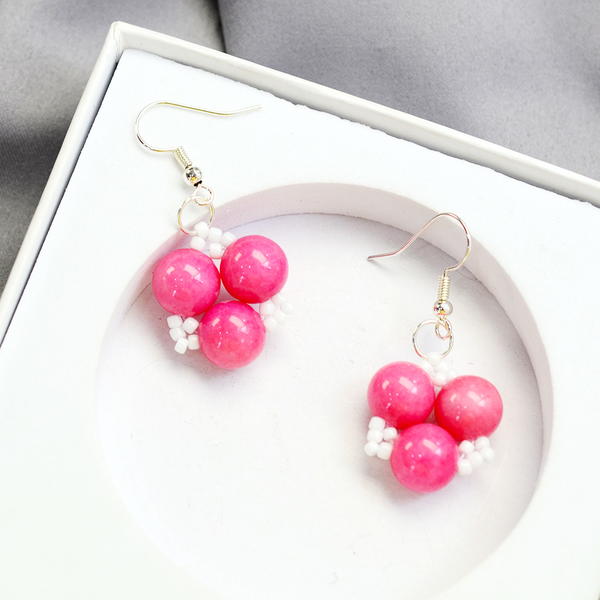 Beebeecraft Tutorials on Making a Pair of Sweet Earrings Beebeecraft Tutorials on Making a Pair of Sweet Earrings