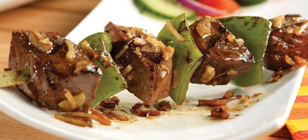 Garlic and Herb Beef Kabobs Garlic and Herb Beef Kabobs