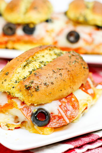 Pizza Sliders Pizza Sliders