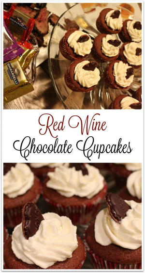 Red Wine Chocolate Cupcakes Red Wine Chocolate Cupcakes