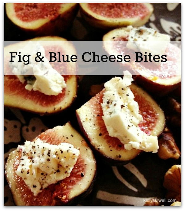 Fig and Blue Cheese Bites Fig and Blue Cheese Bites