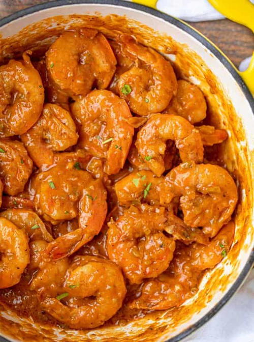 Shrimp touffe Shrimp Étouffée