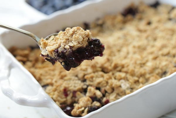 Easy Blueberry Crisp Recipe Easy Blueberry Crisp Recipe
