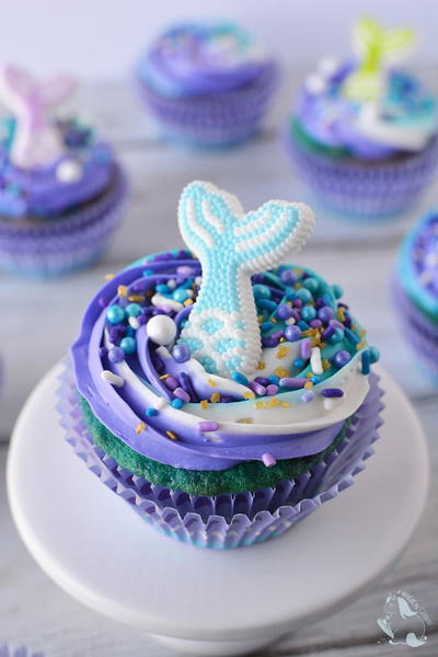 Mermaid Cupcakes Mermaid Cupcakes