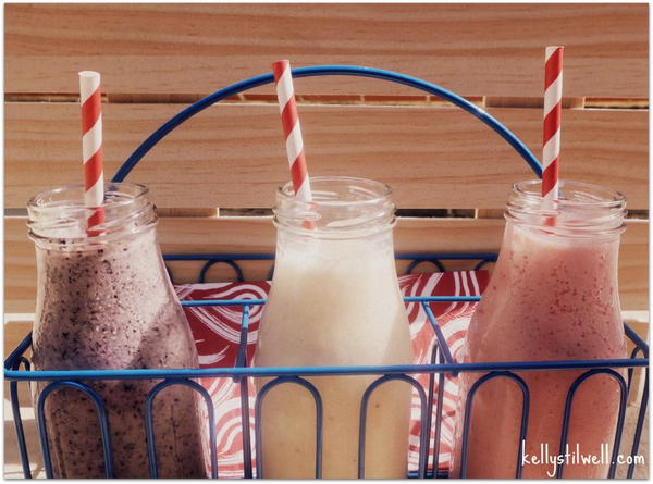 Patriotic Milkshake Recipes Patriotic Milkshake Recipes