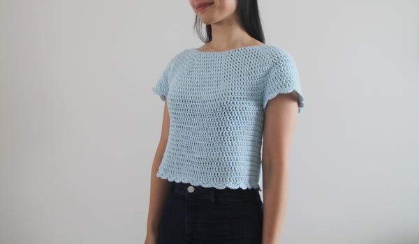 Forget-Me-Not Crochet Top Forget-Me-Not Crochet Top