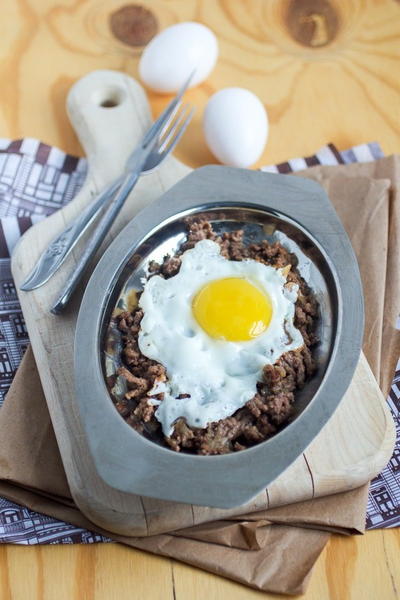 Eggs with Ground Meat Eggs with Ground Meat