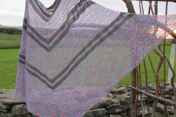 Summer Nights Triangle Shawl Summer Nights Triangle Shawl