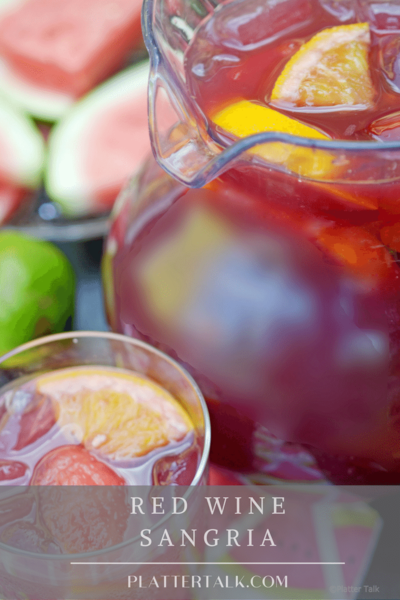 Easy Red Wine Sangria Easy Red Wine Sangria